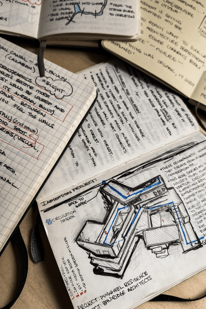 architecture student portfolio
